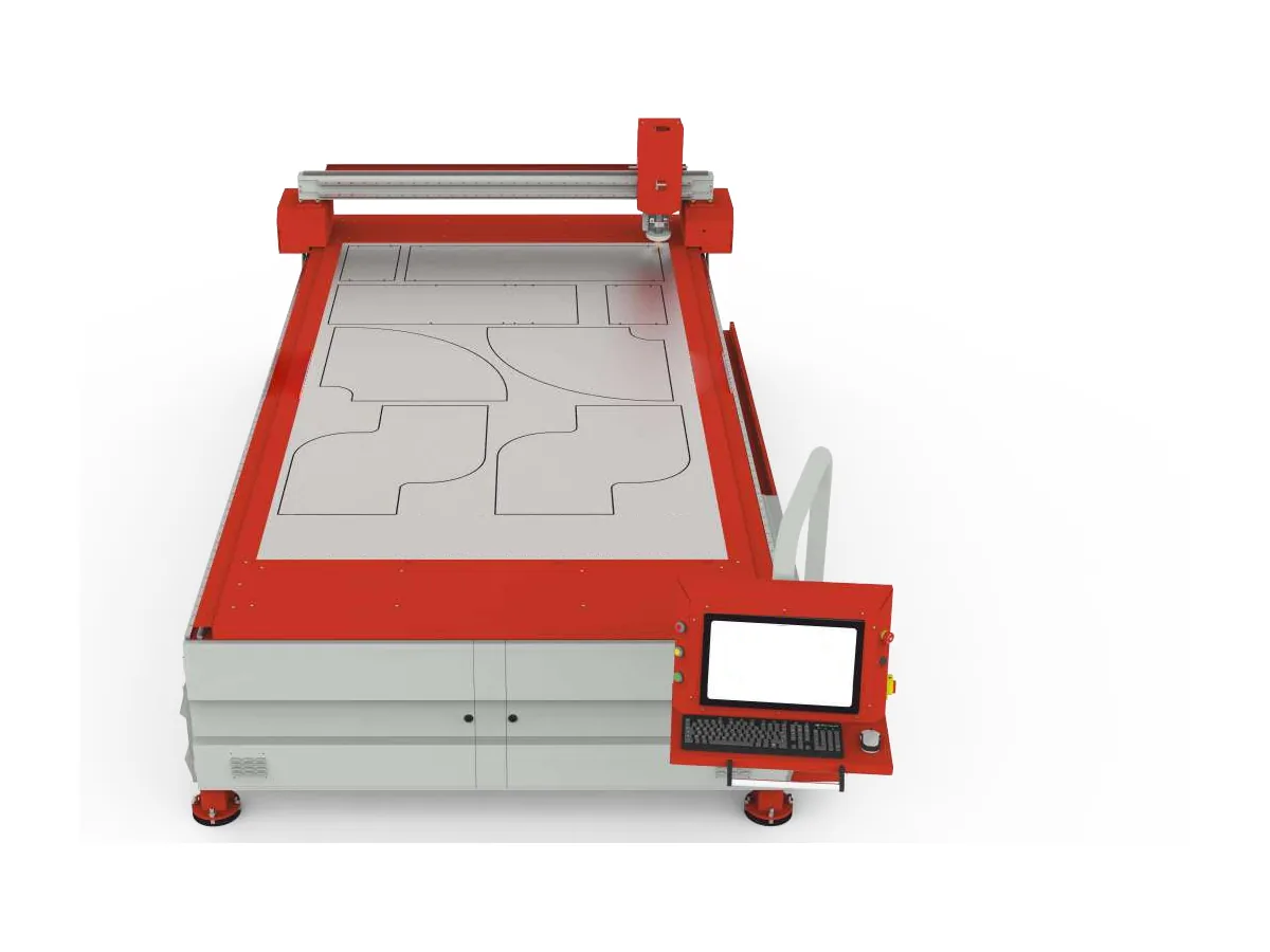 CNC plasma cutter for HVAC duct CPC 1530, third view